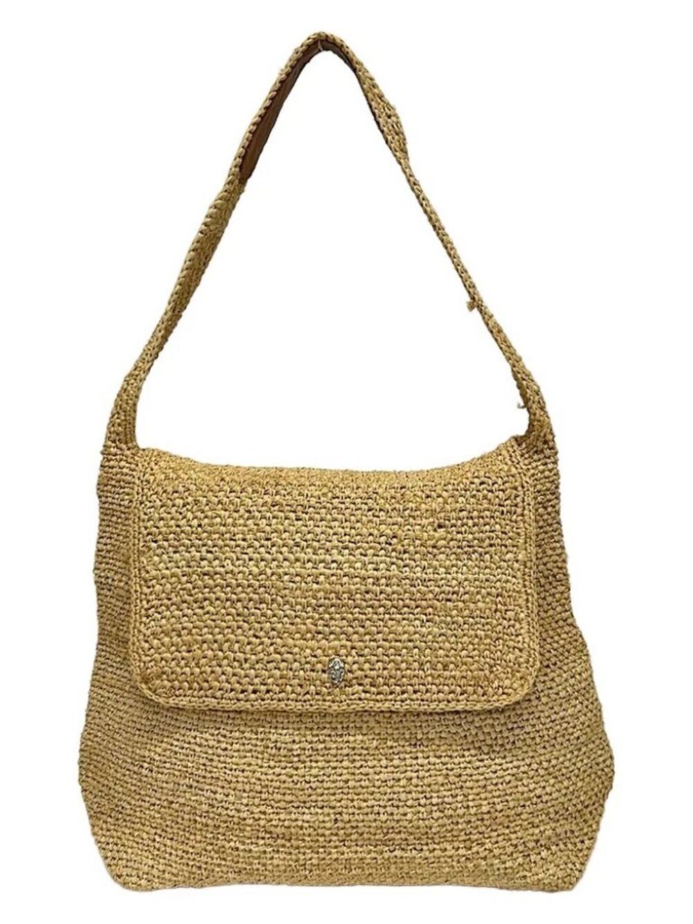 HELEN KAMINSKI Beige Raffia Shoulder Bag